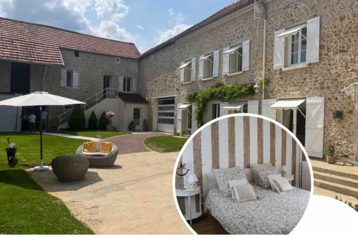 Chambres A La Maison Hermitage Aincourt Exteriér fotografie